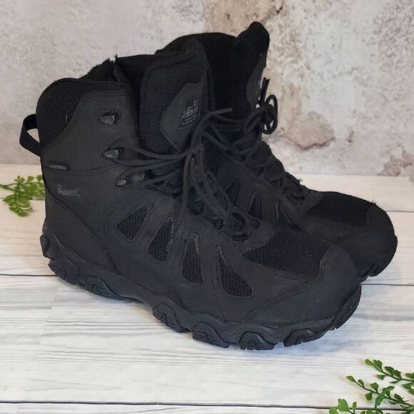 Thorogood Mid Hiker Work Boot Side Zip Style Mens Size 11.5W - Picture 1 of 12